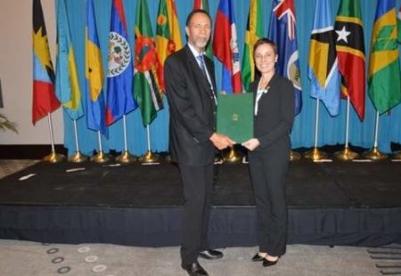 Minister of Foreign Affairs and Foreign Trade deposited Jamaica’s Instrument of Ratification