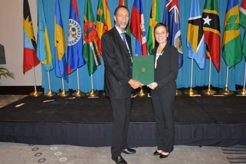 Minister of Foreign Affairs and Foreign Trade deposited Jamaica’s Instrument of Ratification