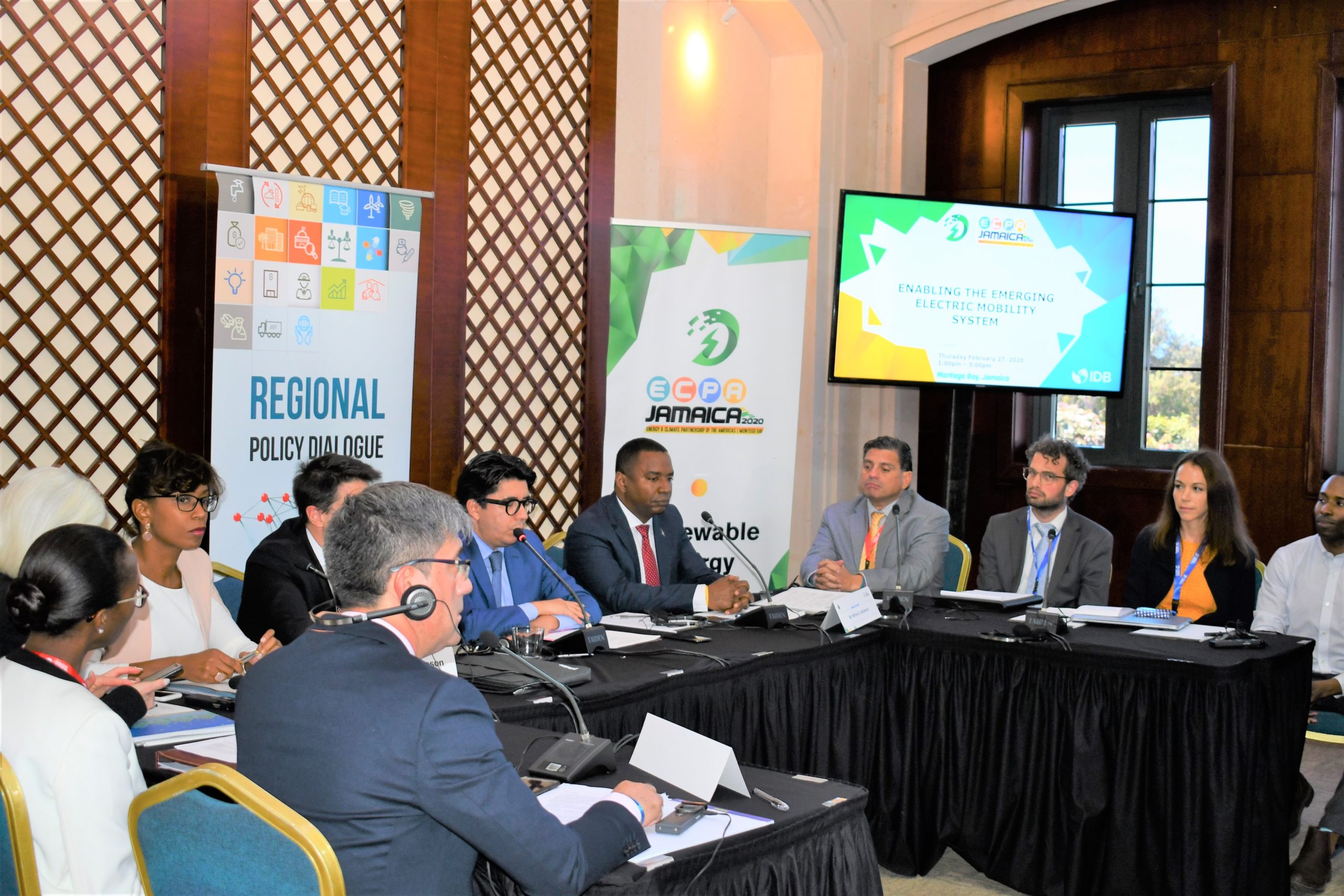 CCREEE Supports Regional Dialogue on Energy & Gender and E-Mobility During the Energy and Climate Partnership of the Americas (ECPA) Ministerial Meeting