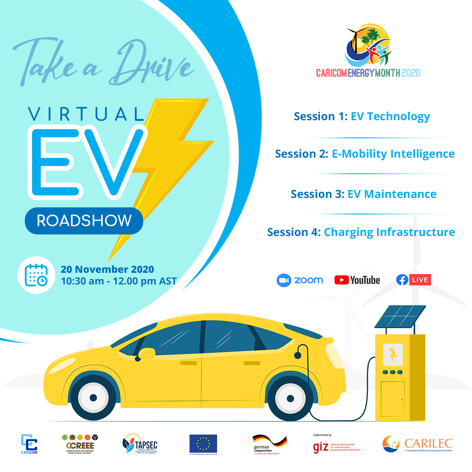 ‘Take a Drive’ Virtual Electric Vehicle Roadshow