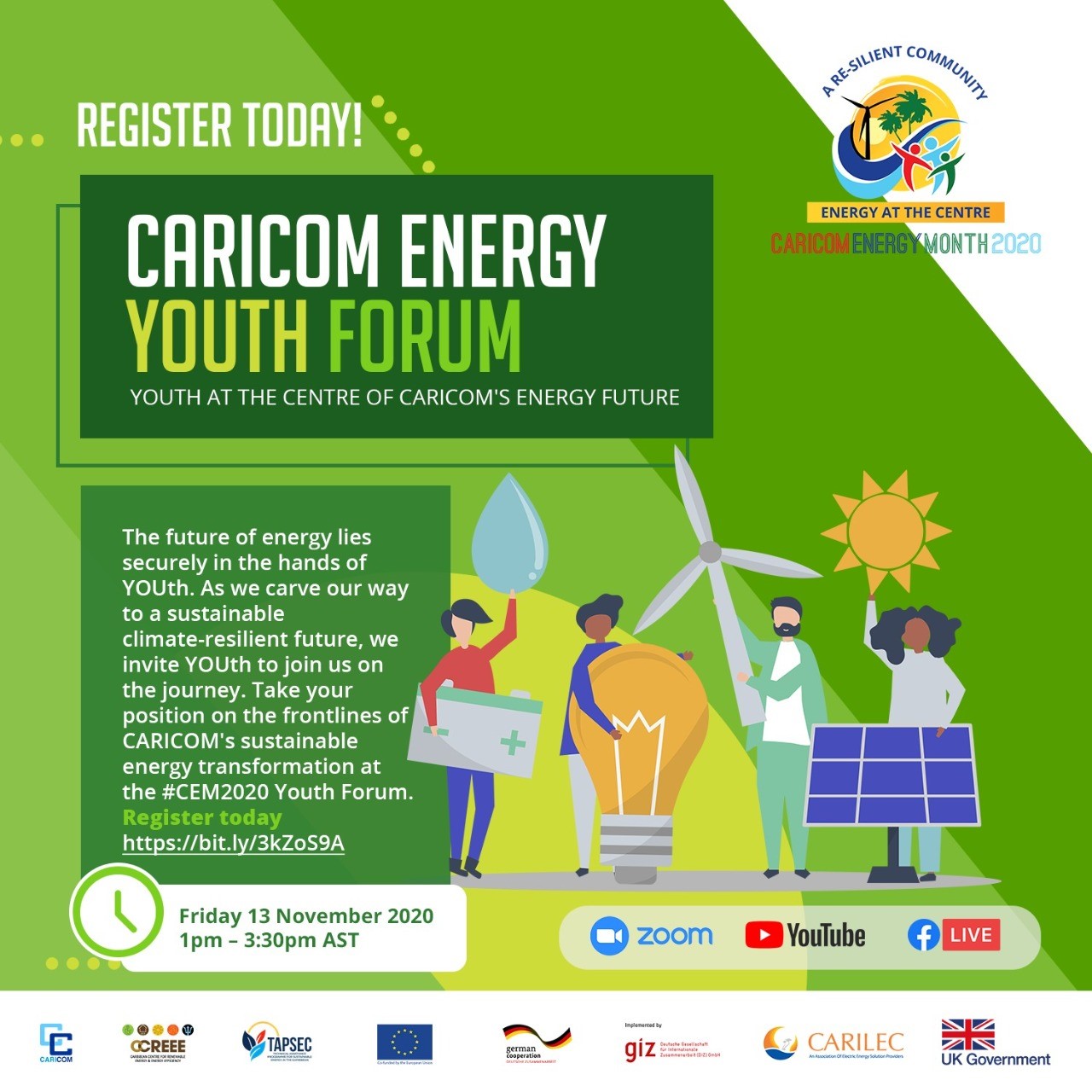 Youth Take Centre Stage During CARICOM Energy Month