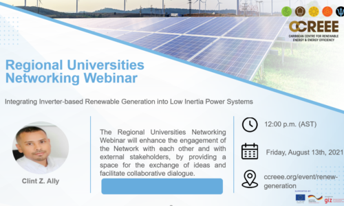 RUN Webinar – Inverter-based Renewable Generation