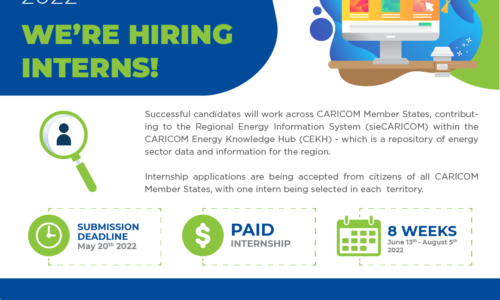 Caribbean Energy Data Collection Internship Call