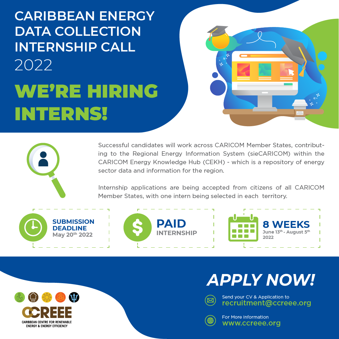 Caribbean Energy Data Collection Internship Call