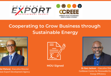 CCREEE & Caribbean Export Cooperate to Create Jobs