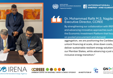 CCREEE and IRENA Formalize Strategic Partnership